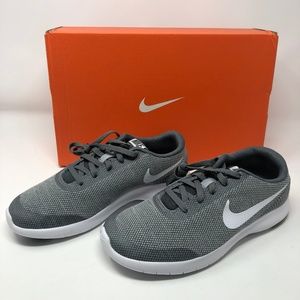 Nike Kids Flex Experience RN 7 (GS)-Grey/White-NEW in BOX FAST SHIPPING!!!